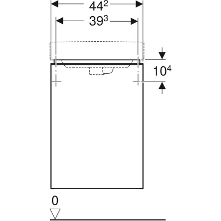 GE Smyle Square US für Handwaschbecken