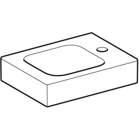 GE iCon Handwaschbecken
