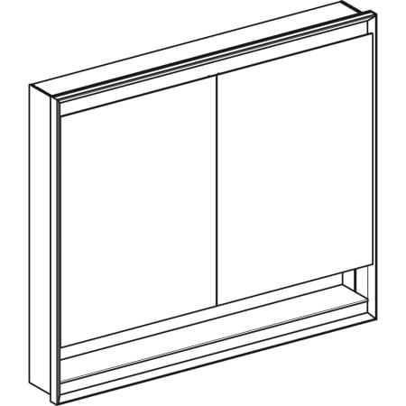 GE ONE Spiegelschrank mit ComfortLight