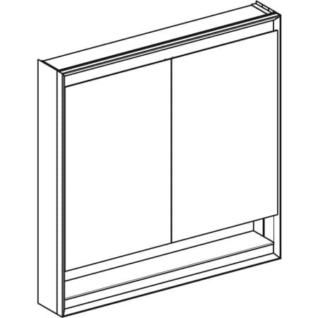 GE ONE Spiegelschrank mit ComfortLight