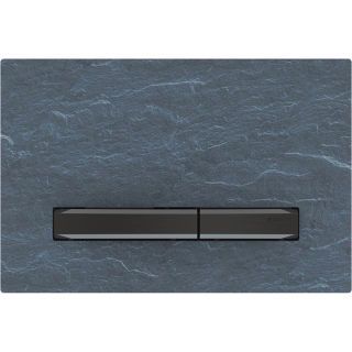 GE Sigma50 BetPl., für 2-Mengen-Spülung Square, Metallfarbe schwarzchr., Mustang