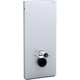 GE Monolith Sanitärmodul für Wand-WC 114 cm Glas weiß