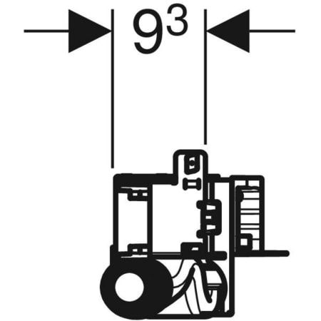 GE GIS Element für Dusche