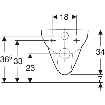 GE Renova Compact Wand-WC Tiefspüler GE Renova Compact Wand-WC Tiefspüler