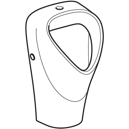 GE Renova Urinal