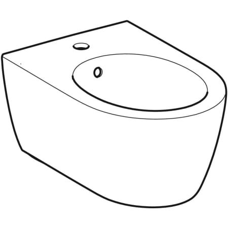 GE iCon Wandbidet