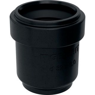 GE PE Anschlusssteckmuffe mit Lippendichtung d32/di32 L2,5