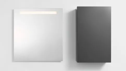 Lichtspiegel / beleuchteter Badspiegel Geberit Basic Square