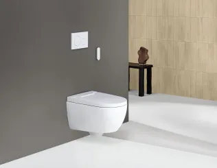 Geberit AquaClean Alba mit Fernbedienung