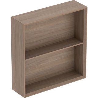 GE Regal quadratisch 45x46,7x13,2cm, Eiche
