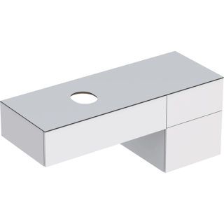 GE VariForm US für AS-WT, m. 3 Schubl. 135x55x51cm, weiß lackiert matt