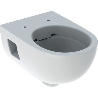 GE Renova Wand-WC Tiefspüler teilgeschlossene Form, Rimfree, weiß