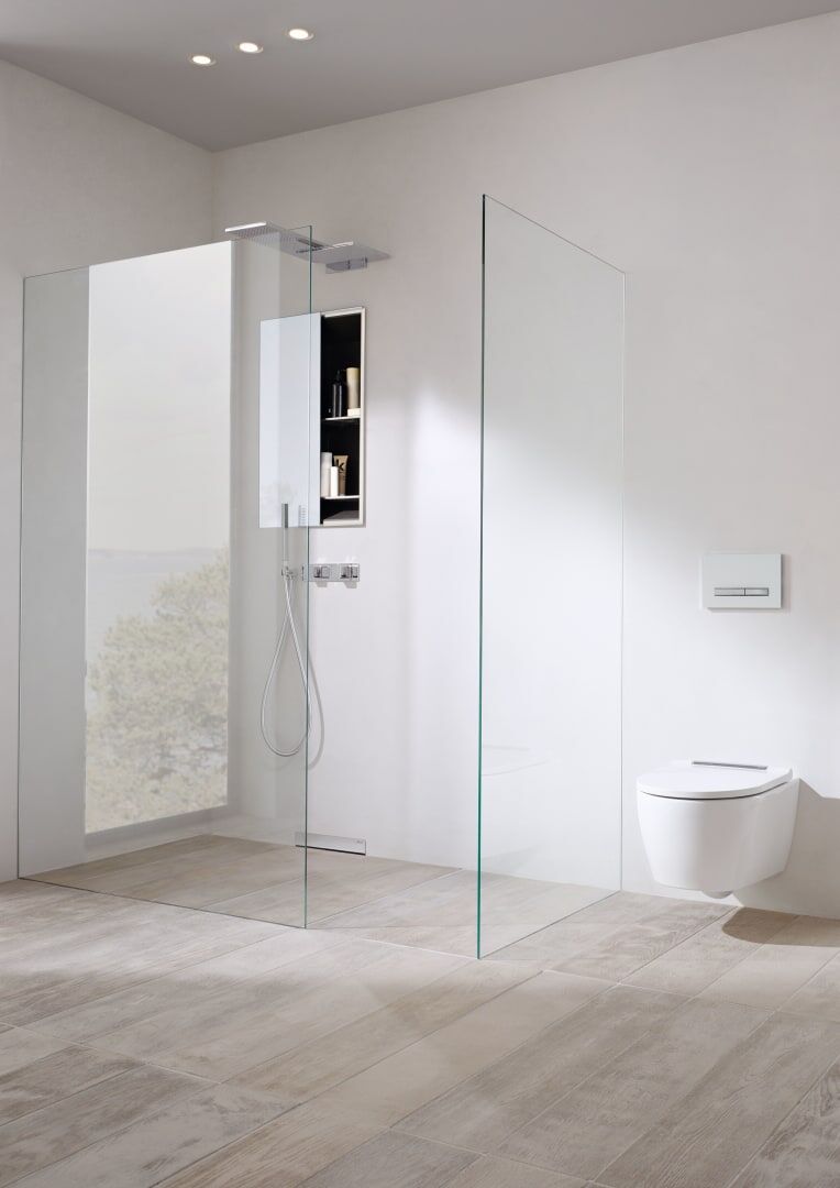 GE ONE WC-Sitz verchromt