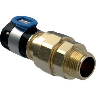 GE FlowFit Übergangsverschraubung mit AG SiBr d16-R1/2