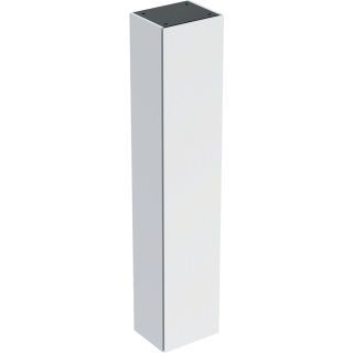 GE Hochschrank mit einer Tür 36x180x29,1cm, weiß matt