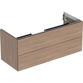 GE ONE Unterschrank für WT/-Platte 2 Schubl., 118,4x50,4x47cm, Eiche