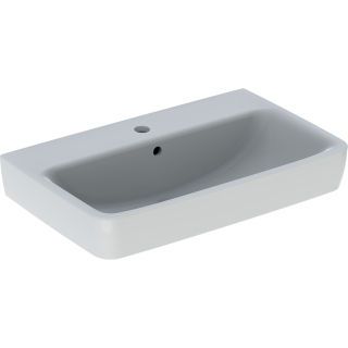 GE Renova Compact Waschtisch, 65x40cm m. Hl., m. Ül., weiß