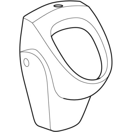 GE Renova Urinal