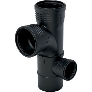 GE Silent-PP Kombiabzweig 87,5Gr rechts d90/90/50