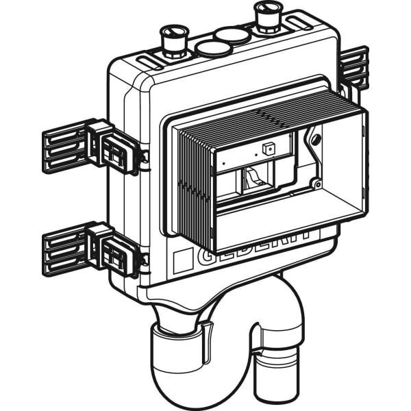 GE HS30 Hygienesp. mit 2 Wasseranschl. d:50mm