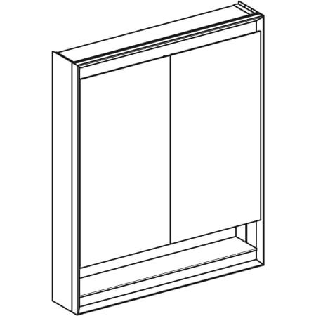 GE ONE Spiegelschrank mit ComfortLight