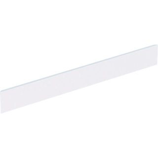 GE Bambini Dekorblende, Front für zwei Waschtischarmaturen, weiß