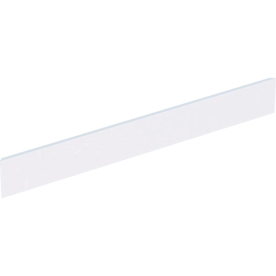 GE Bambini Dekorblende, Front für zwei Waschtischarmaturen, weiß