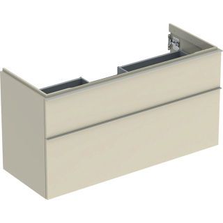 GE iCon Unterschrank für WT, 2 Schubl. 118,4x61,5x47,6cm, sandgrau