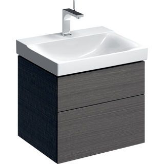 GE Xeno2 Unterschrank f. WT, 2 Schubl. 58x53x46,2cm, sculturagrau