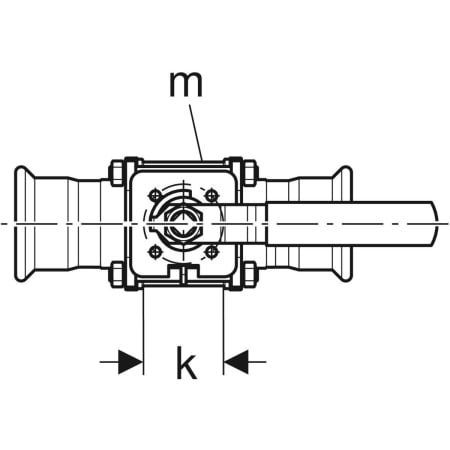 GE Mapress Kugelhahn NPW, mit
