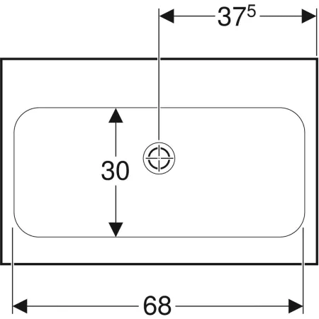 GE iCon Light Aufsatzwaschtisch