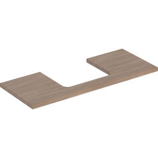 GE ONE WT-Platte, Ausschnitt mi. für AWT 120x3x47cm, Eiche