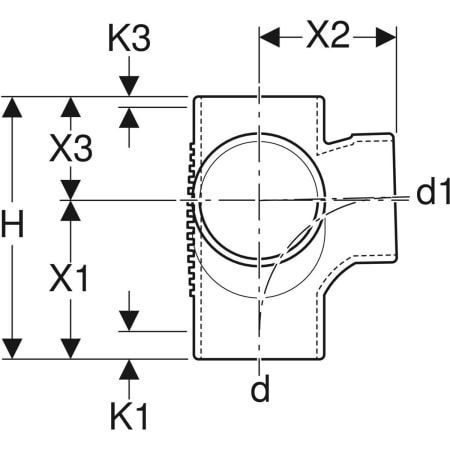 GE Silent-db20 Eckabzweig