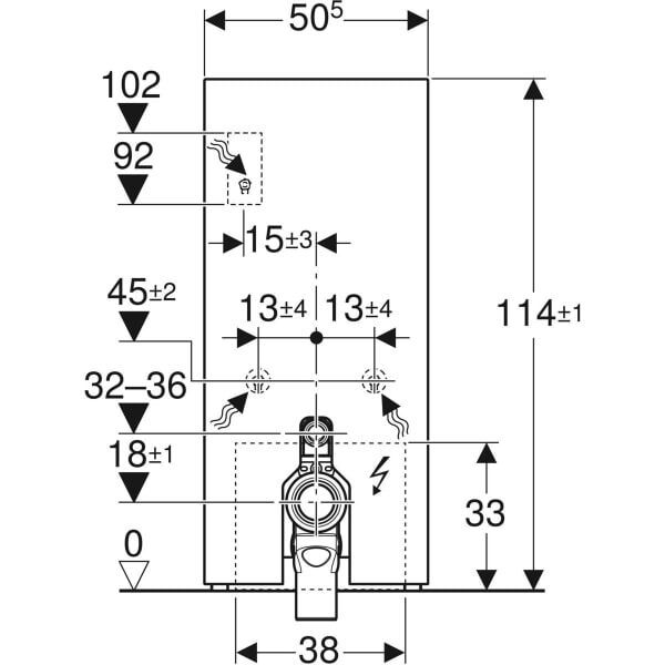 GE Monolith Plus Sanitärmodul für Stand-WC