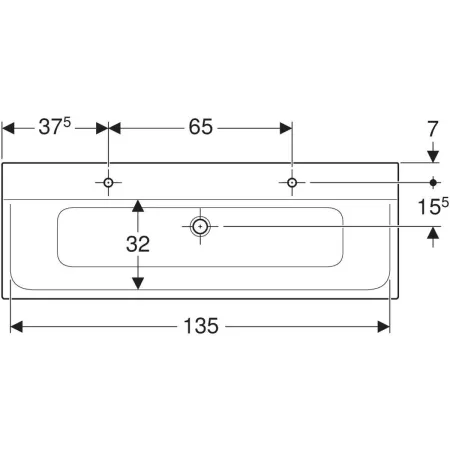 GE Xeno2 Möbelwaschtisch