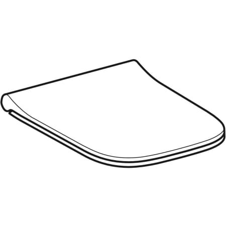 GE Smyle Square WC-Sitz
