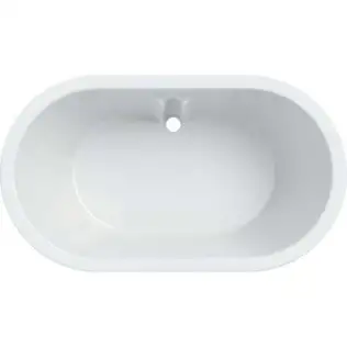 Geberit Bambini asymmetrische Badewanne 80 l 910 x 515 x 257 mm