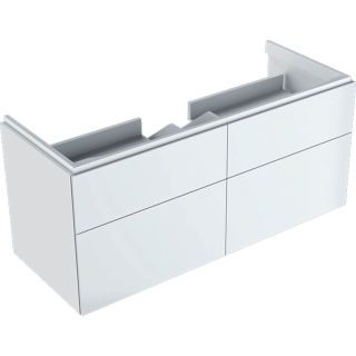 GE Xeno2 Unterschrank f. WT m. B:120cm m. 4 Schubl., 117,4x53x46,2cm, weiß