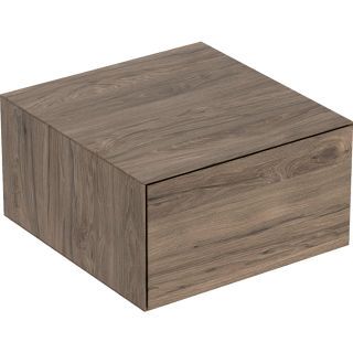 GE ONE Seitenschrank mit 1 Schubl. 45x24,5x47cm, Nussbaum hickory