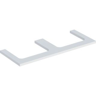 GE ONE WT-Platte, Aus re/li, für AWT 120x3x47cm, weiß matt