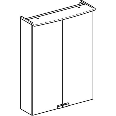 GE Option Basic Spiegelschrank