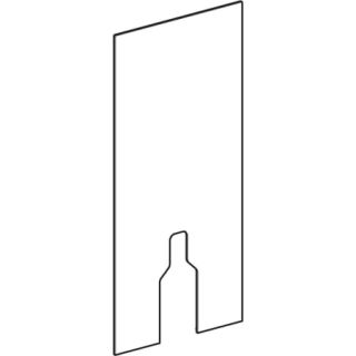 GE Frontverkleidung für Geberit Monolith für Stand-WC 114cm Betonoptik