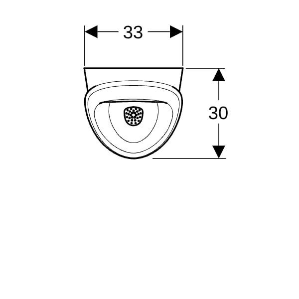 GE Renova Urinal