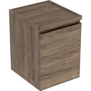 GE Renova Plan Seitenschrank, 1 Schubl. 40x55x44,5cm, Nussbaum hickory