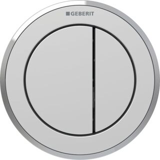 GE Typ10 Fernbetätigung, pneum., 2-M-Sp. Möbeldrücker, Round, chrma, Etc/p