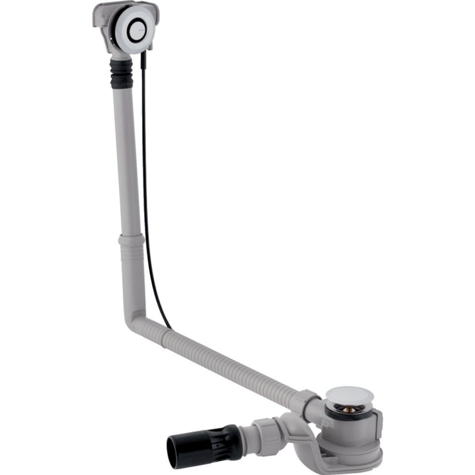 GE BW-Ablauf, mit PushControl d52 L:50cm, mit Fertigbauset, DN40/50, chrg