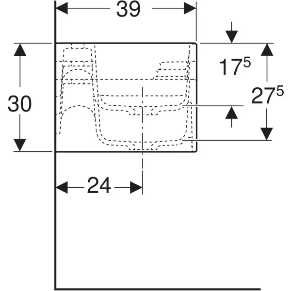 GE Bambini Spiel/Waschlandschaft B:180cm 4 Waschpl., tieferes B re, 4 Hl., rot