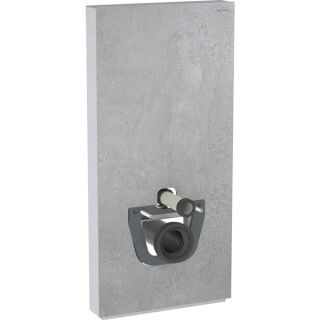 GE Monolith Plus Sanitärmodul f. WWC 101cm Steinzeug Betonoptik, Aluminium