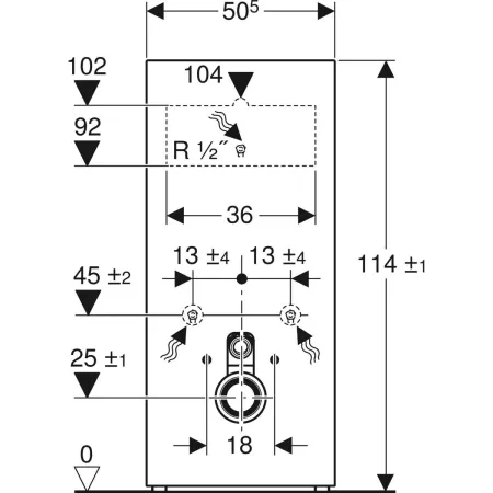 GE Monolith Plus Sanitärmodul für Wand-WC