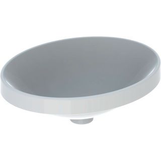 GE VariForm Einbauwaschtisch, oval 50x40cm, o. Hl, o. Ül., weiß gl